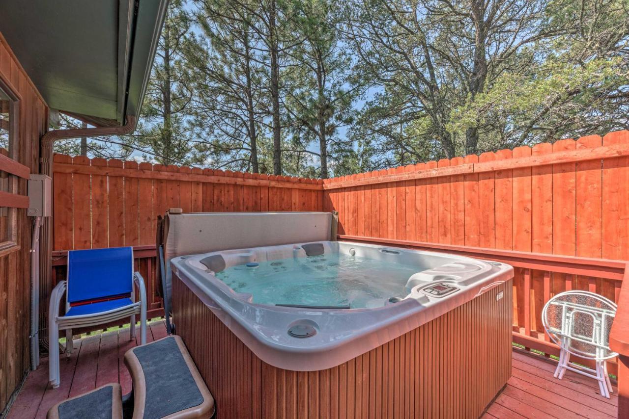 Quiet Retreat With Hot Tub - 16 Miles To Ski Apache! Ruidoso Kültér fotó