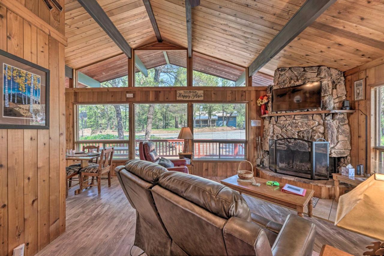 Quiet Retreat With Hot Tub - 16 Miles To Ski Apache! Ruidoso Kültér fotó