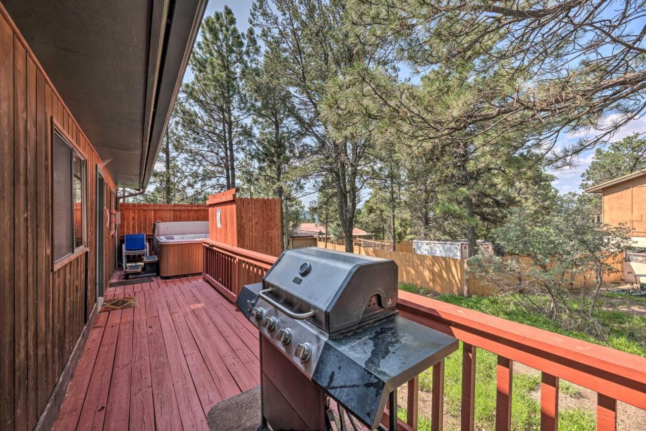 Quiet Retreat With Hot Tub - 16 Miles To Ski Apache! Ruidoso Kültér fotó